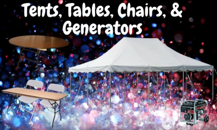 Tents, Tables & Chairs